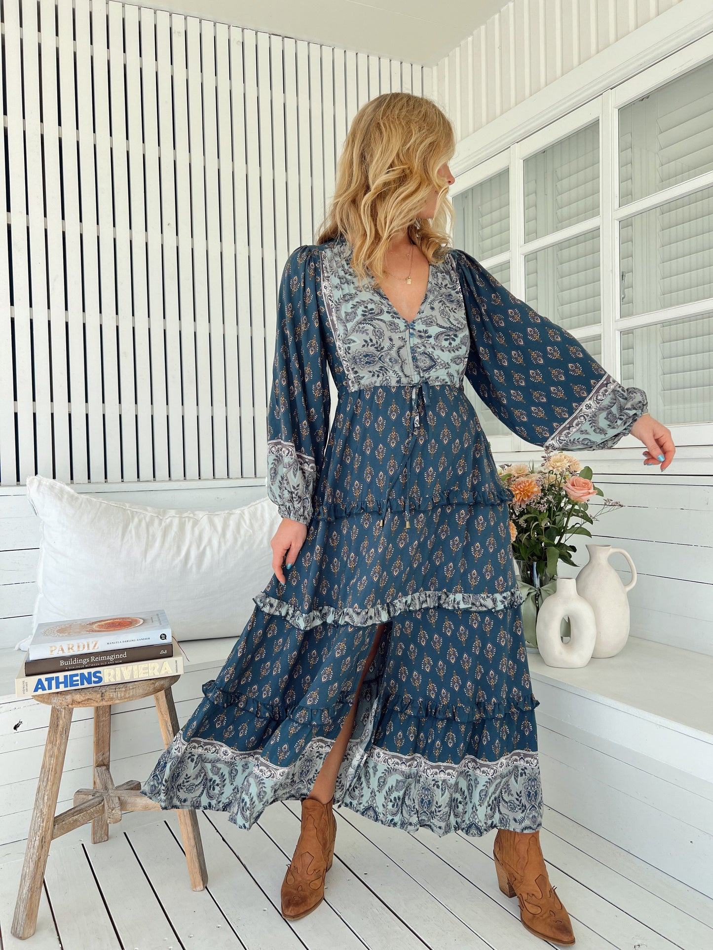 Nico Luciana Maxi Dress