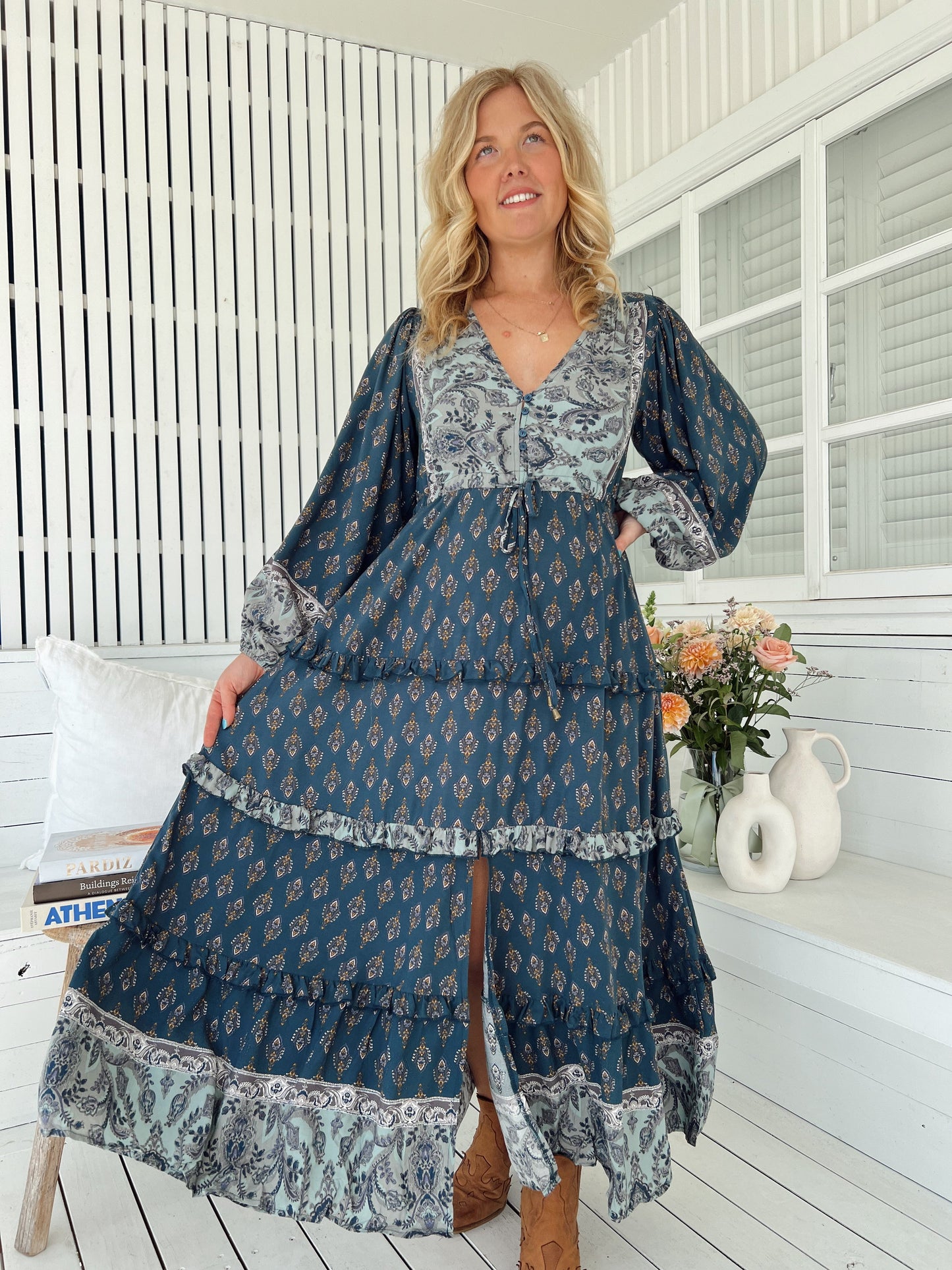 Nico Luciana Maxi Dress