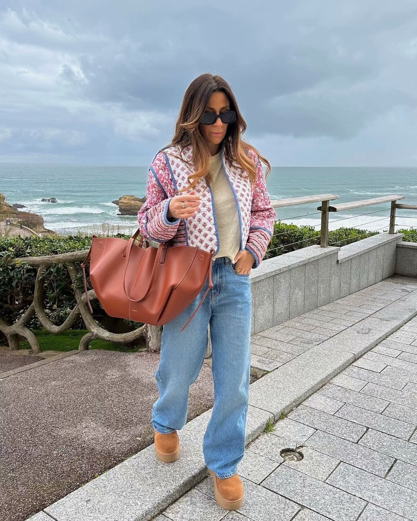 Dual-Sided Printed Jacket