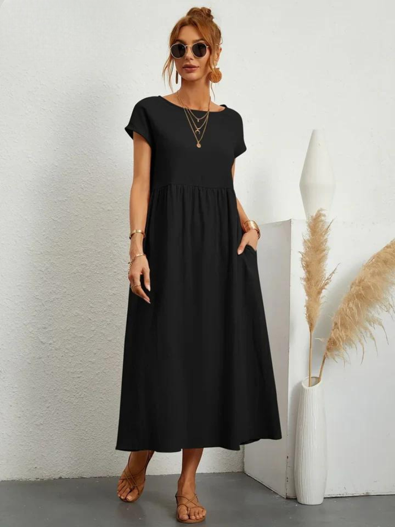 Charlotte Linen Grace Dress – Breathable Cotton