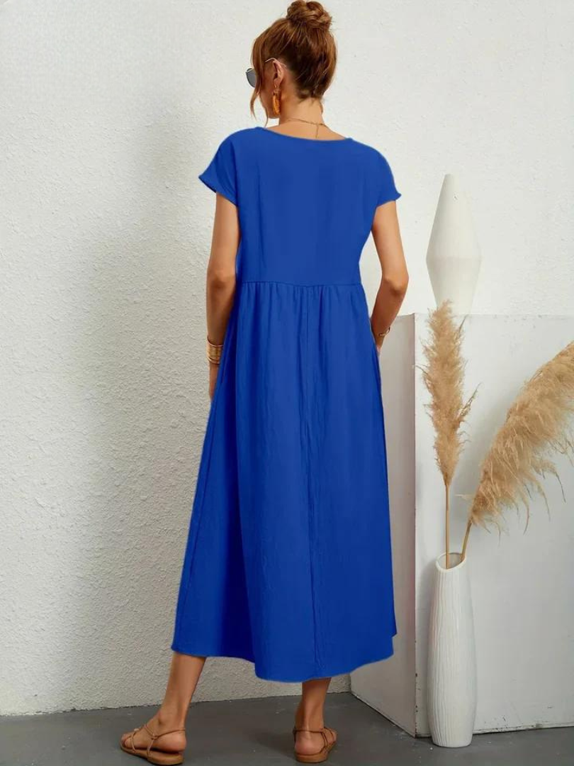 Charlotte Linen Grace Dress – Breathable Cotton
