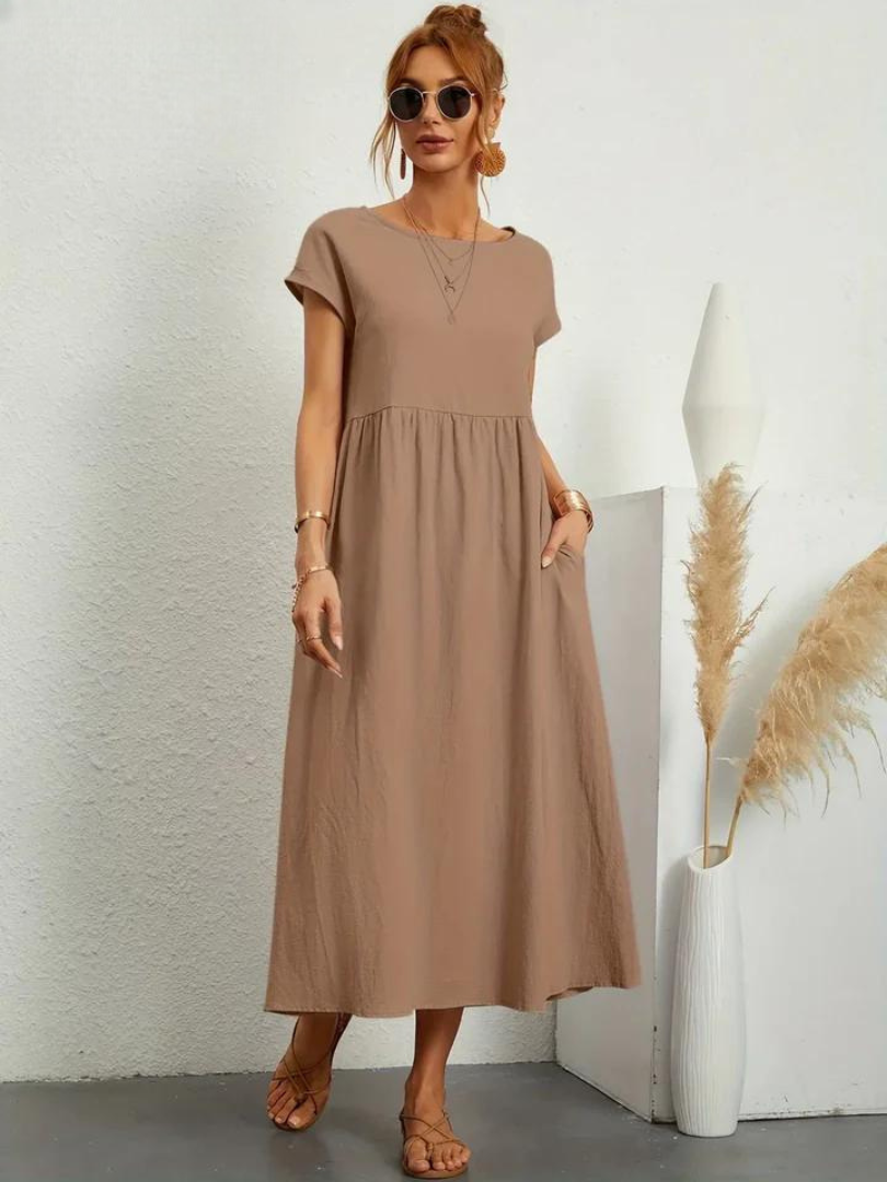 Charlotte Linen Grace Dress – Breathable Cotton