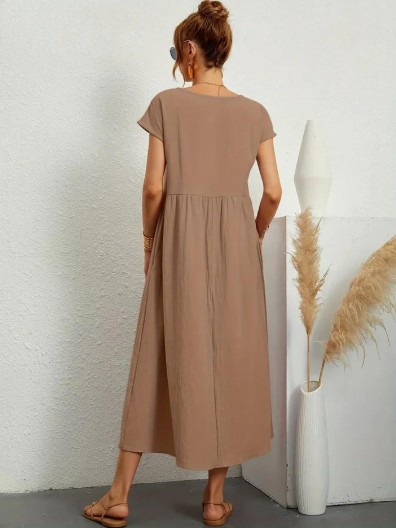 Charlotte Linen Grace Dress – Breathable Cotton