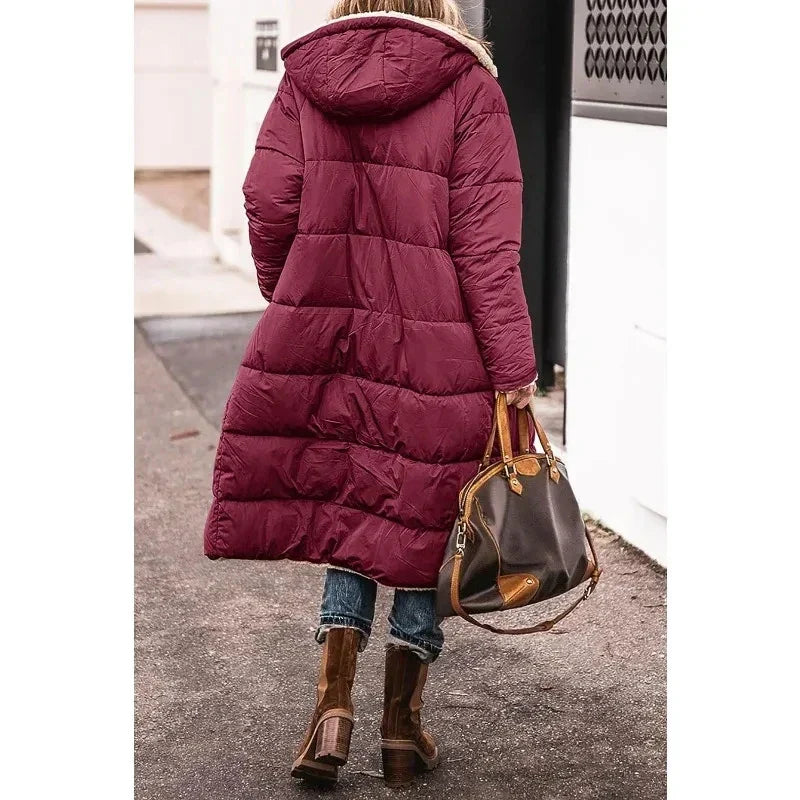 Hallie Oversized Sherpa Coat