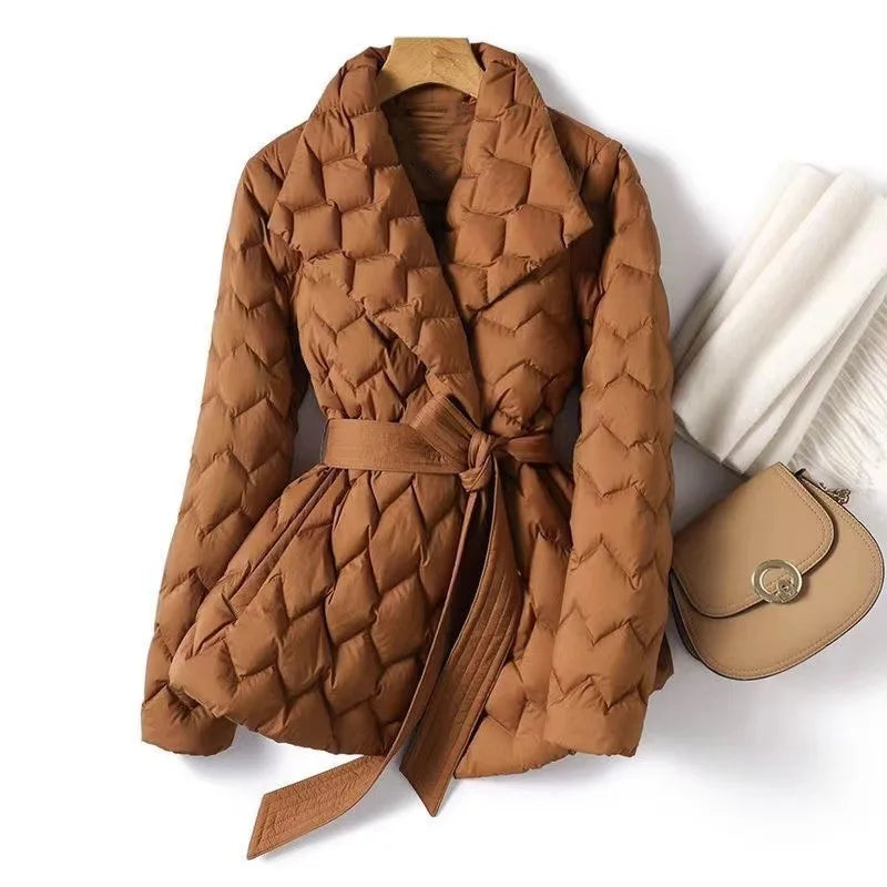 Amelia Tie Belt Jacket