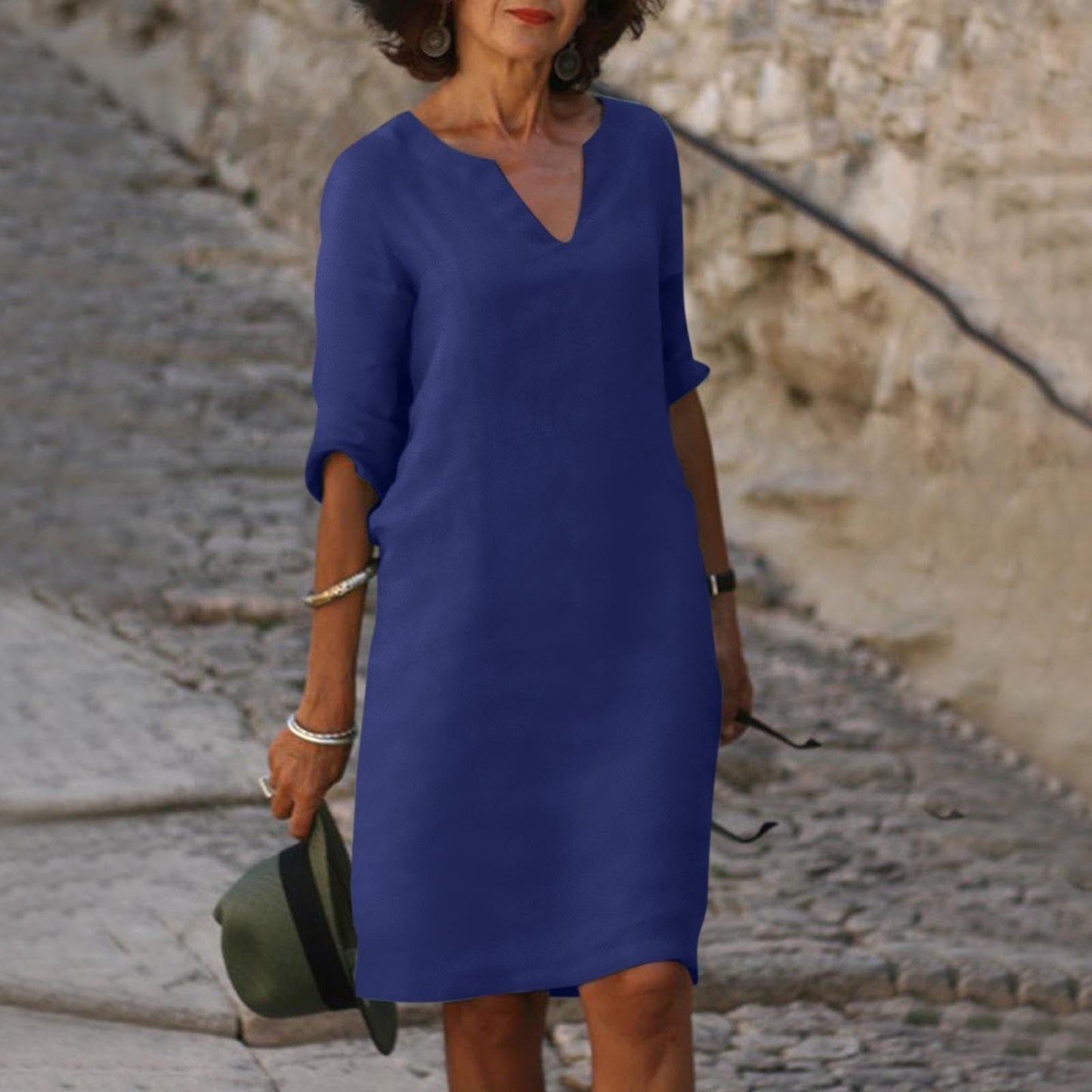 Jocelyn V-neck Dress
