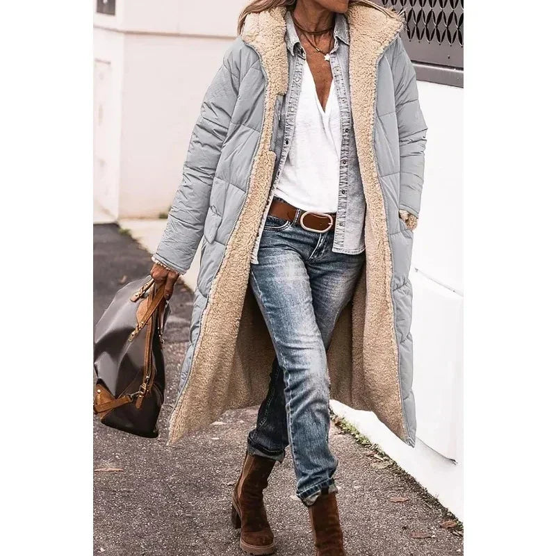 Hallie Oversized Sherpa Coat