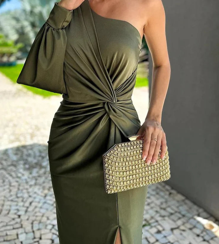 Amelia One-Shoulder Dress