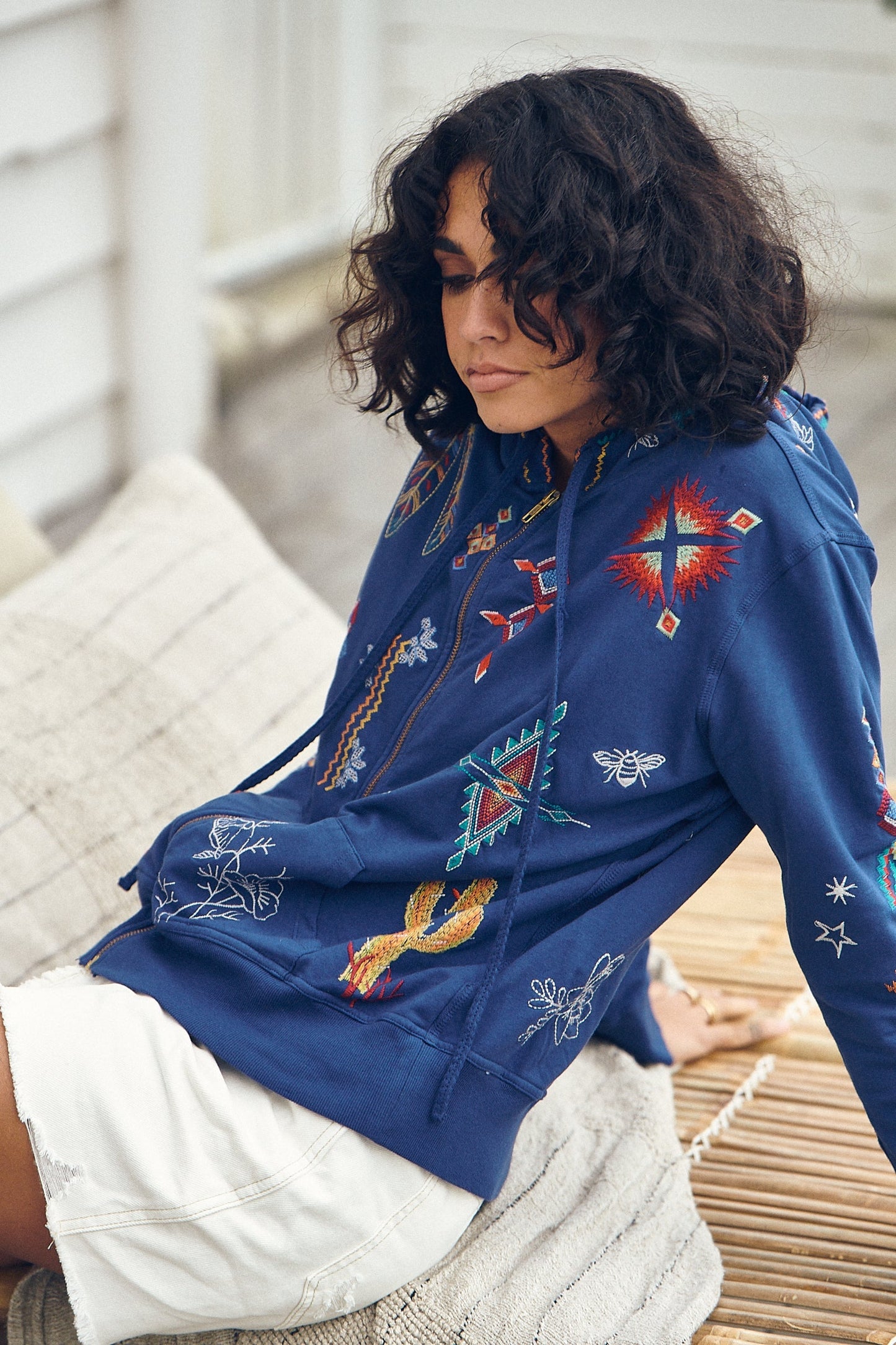 Amelia Floral Hoodie