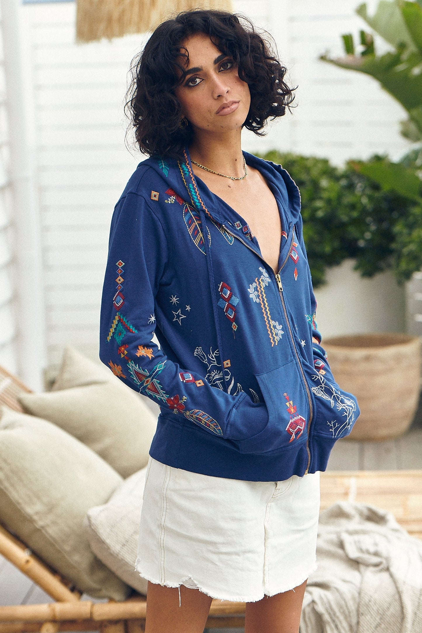 Amelia Floral Hoodie