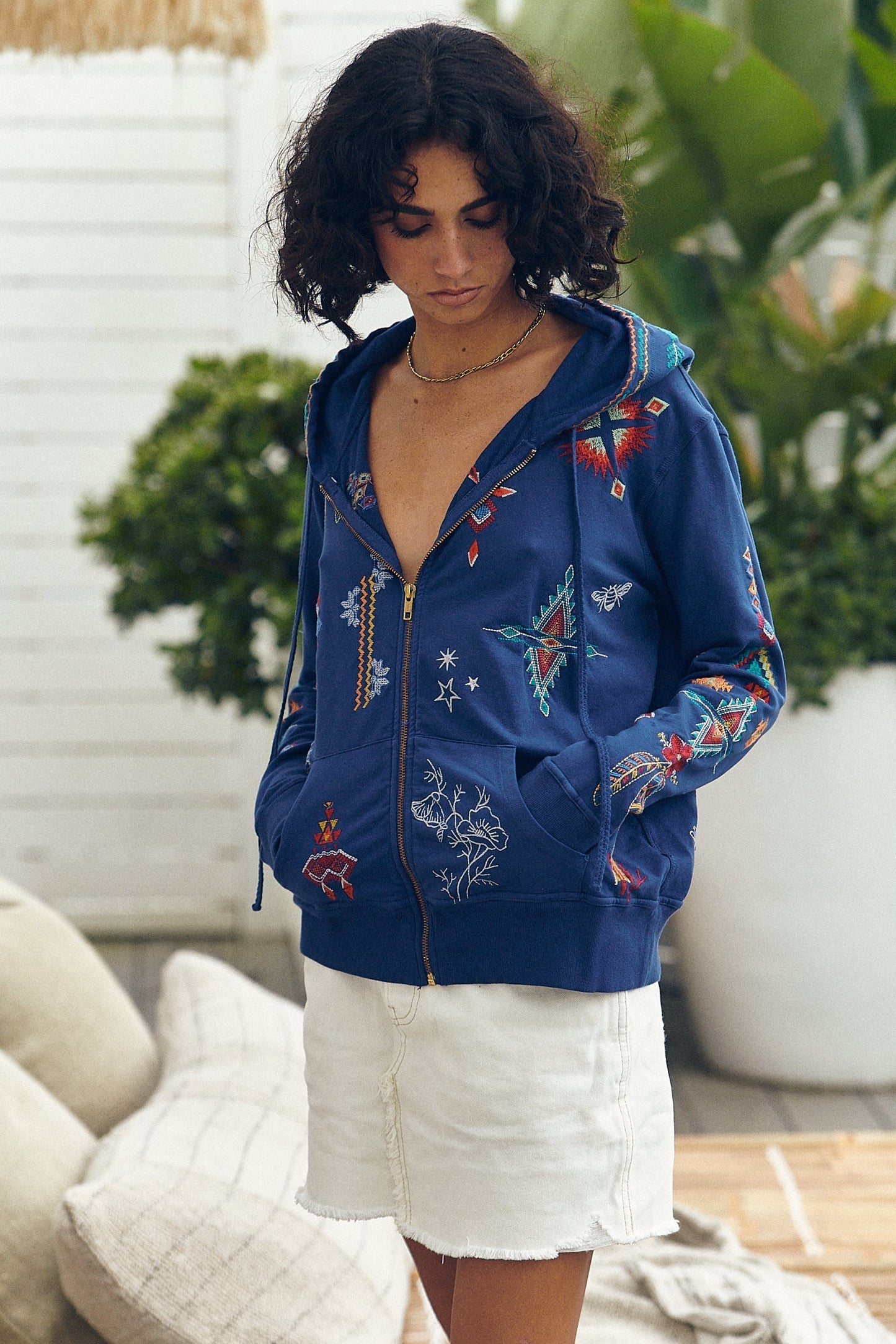 Amelia Floral Hoodie