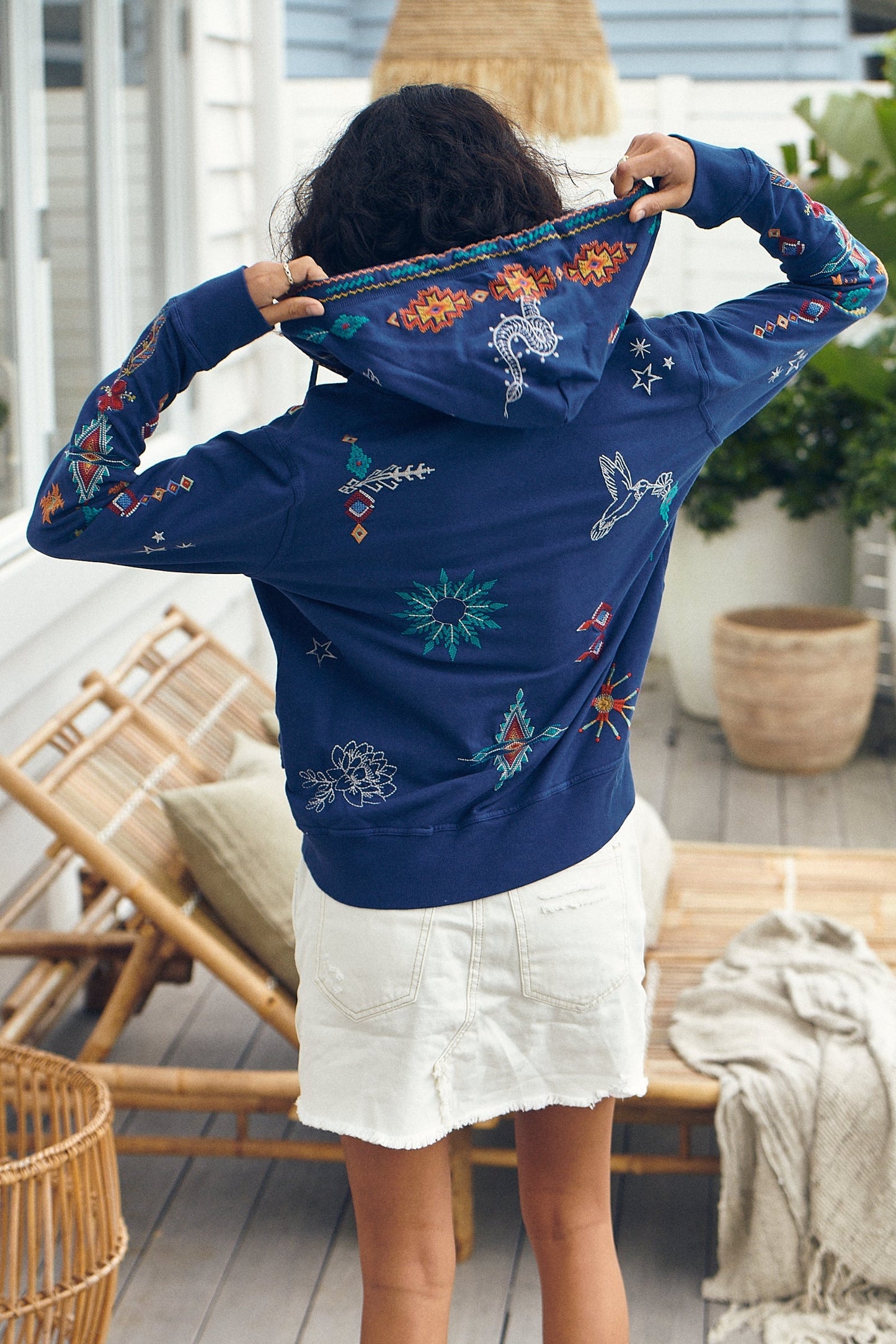 Amelia Floral Hoodie