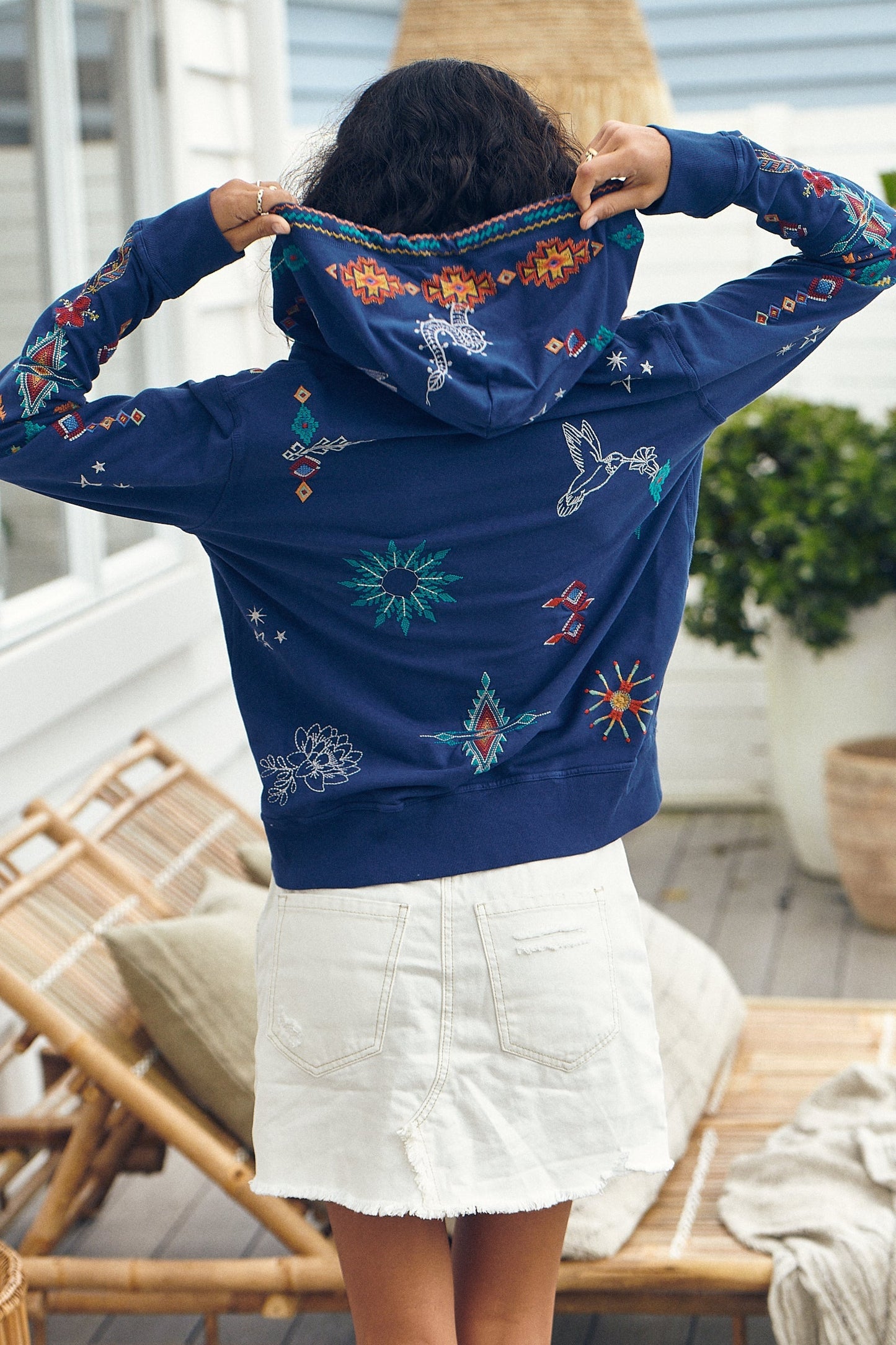 Amelia Floral Hoodie