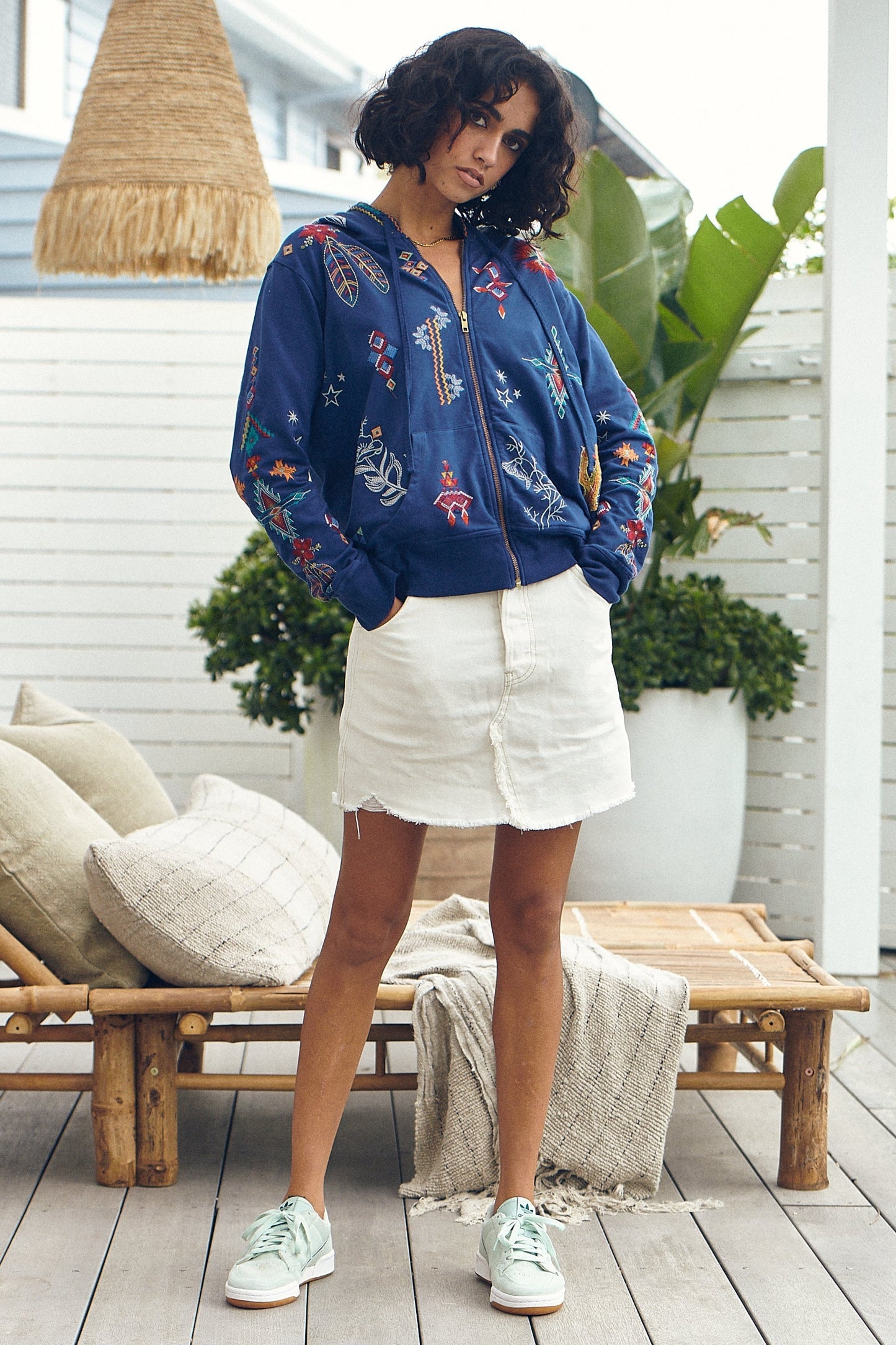 Amelia Floral Hoodie