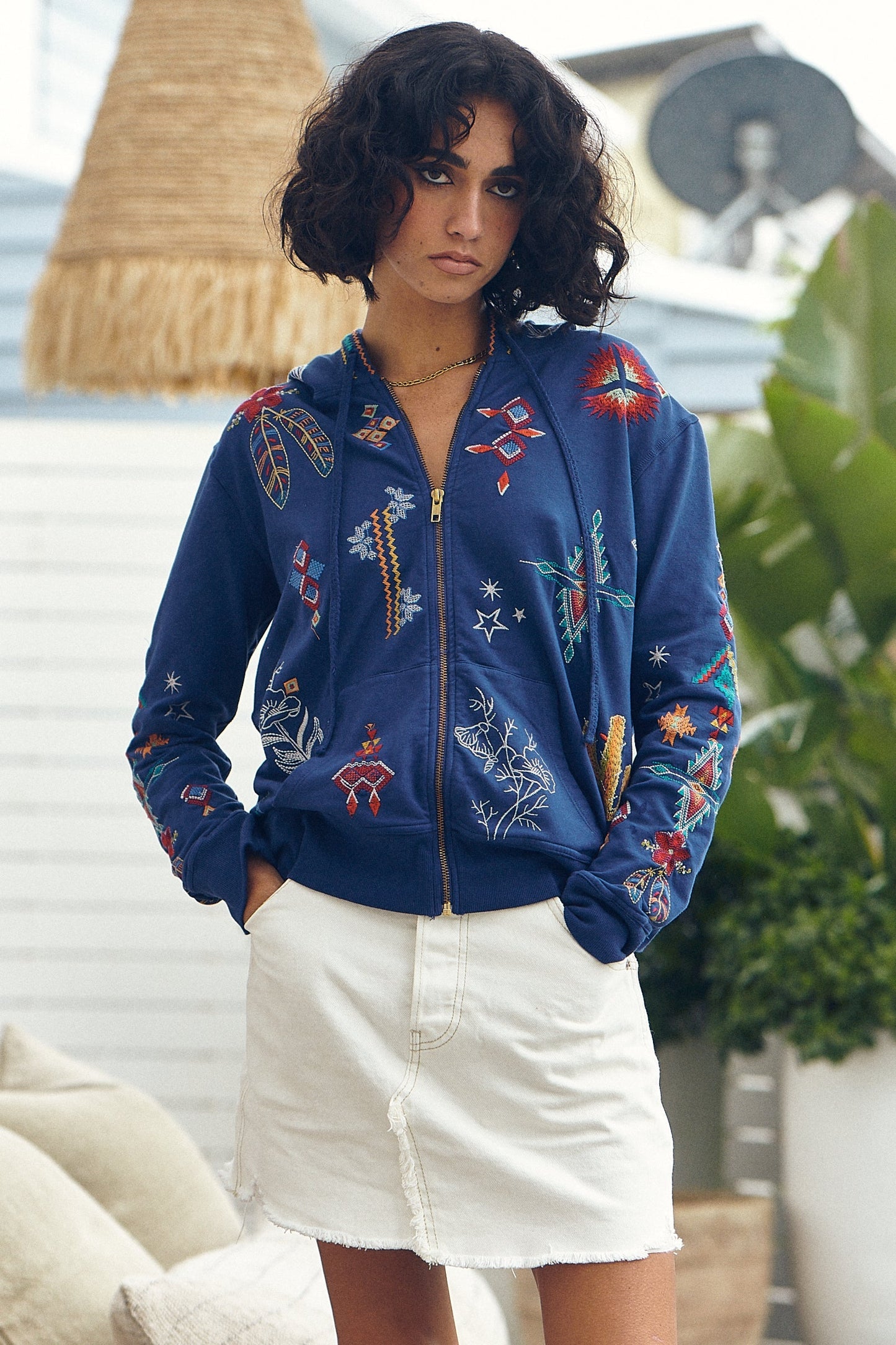 Amelia Floral Hoodie