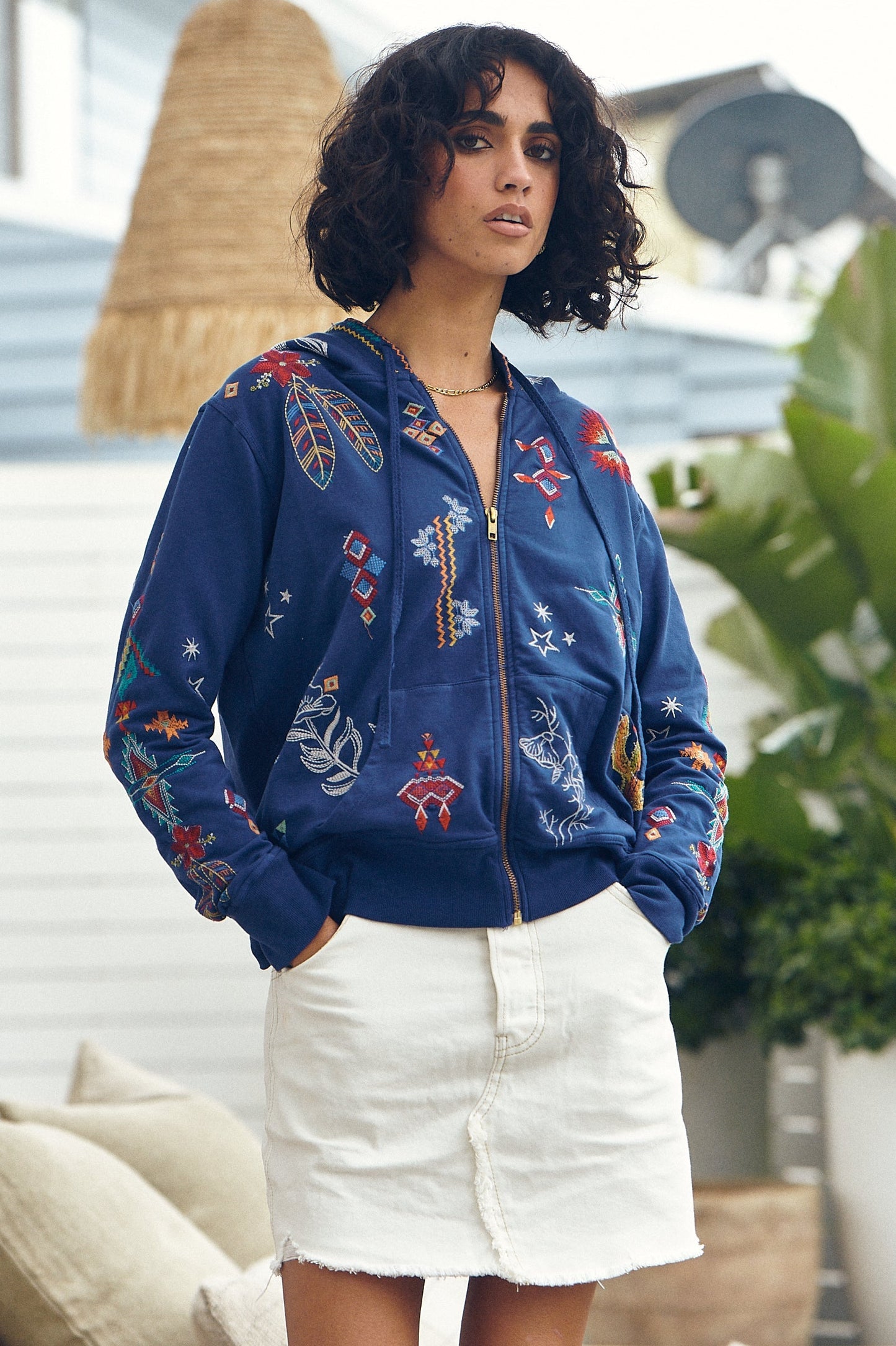 Amelia Floral Hoodie