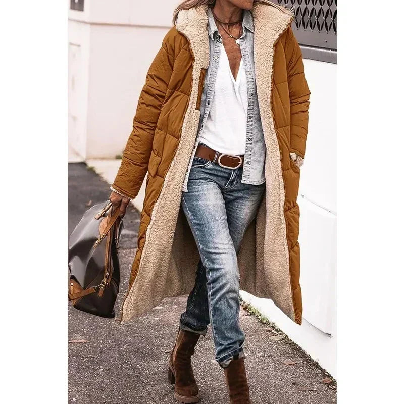 Hallie Oversized Sherpa Coat