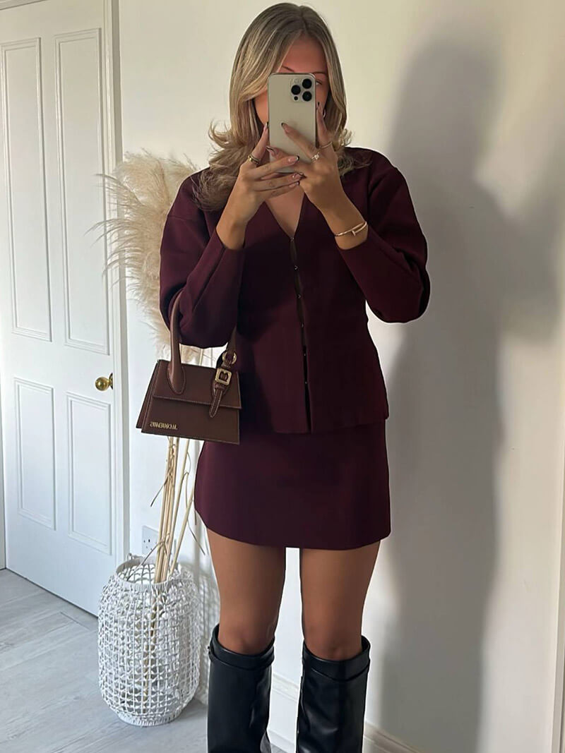 Annie Knitted Set