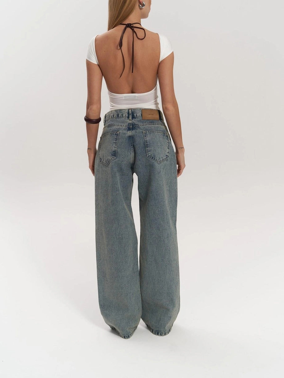Blue Transparent Trixie Jeans