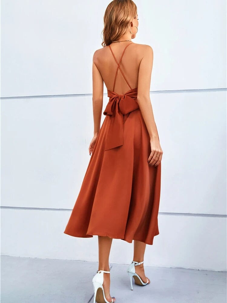Amelia Strappy Midi Dress