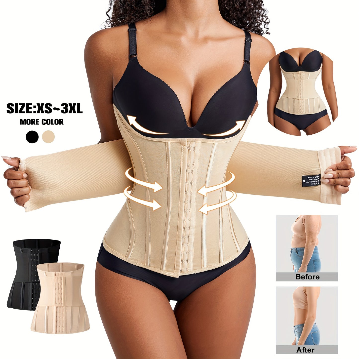 Emily - Breathable Waist Trainer Belt