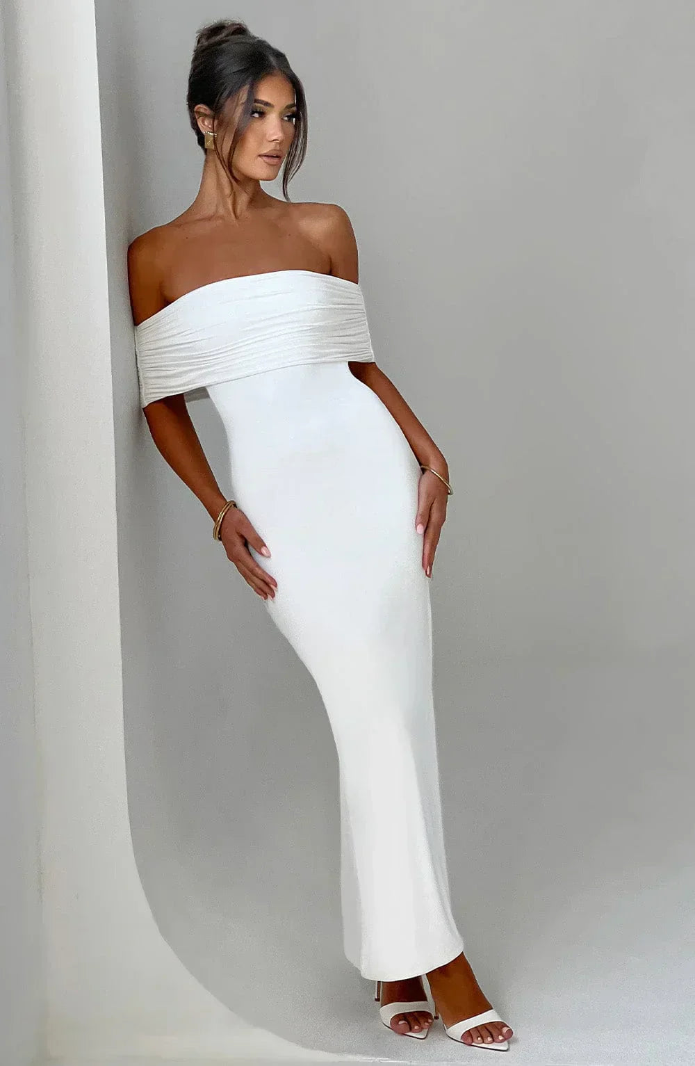 Violet Strapless Maxi Dress