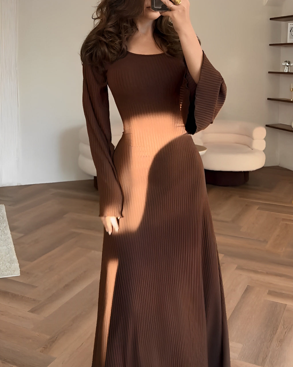 Ellie Ribbed Dress