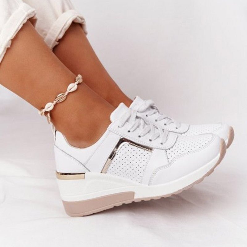Addison Stylish Wedge Sneakers