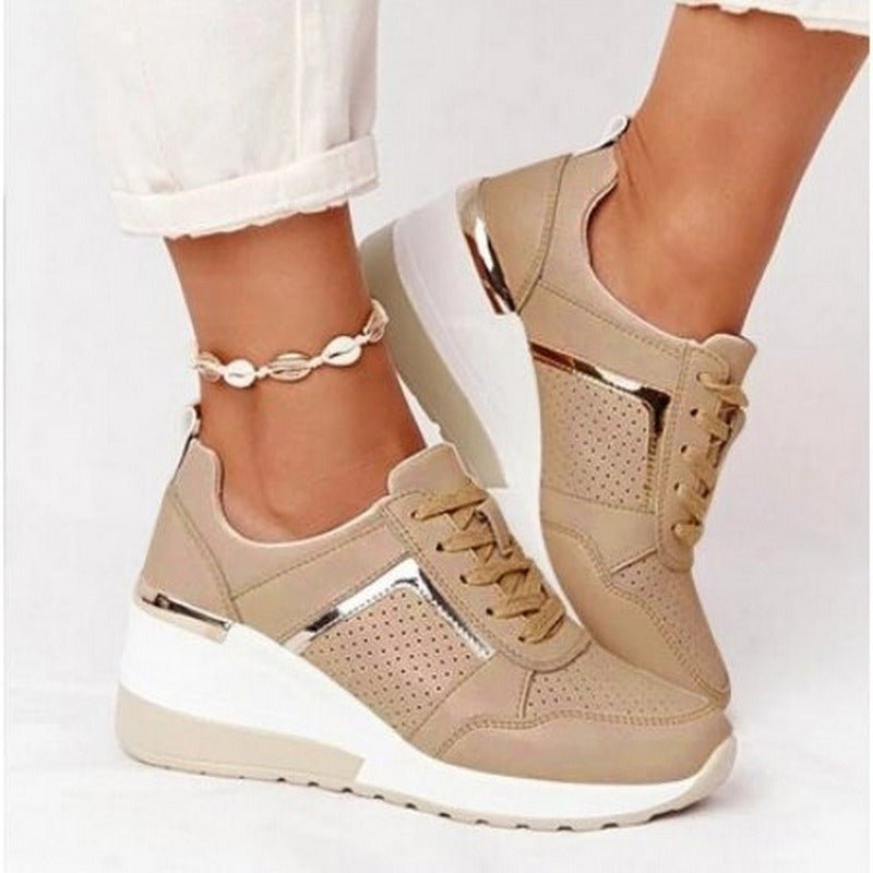 Addison Stylish Wedge Sneakers