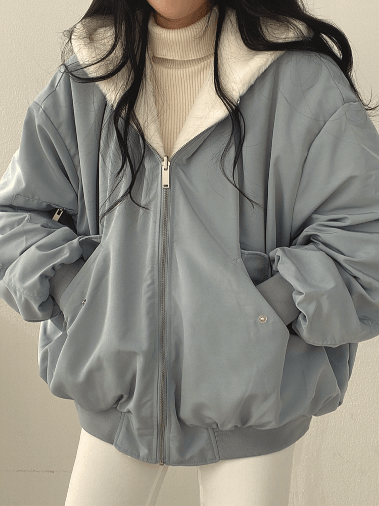 Ocean Stylish Oversized Bomber