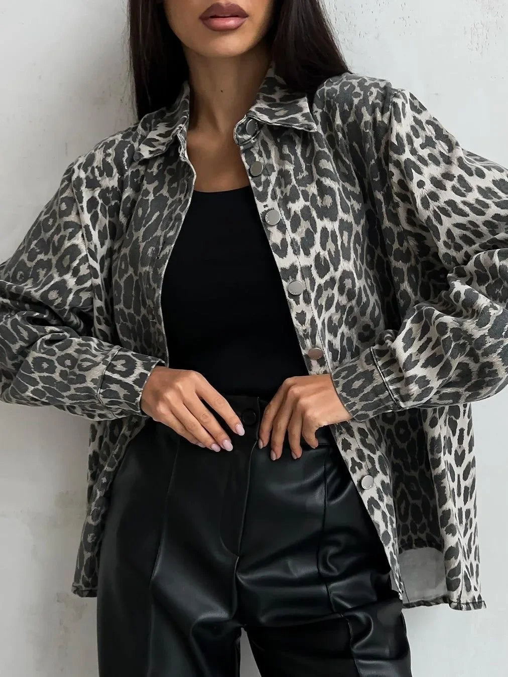 Tahlia Elegant Leopard Jacket