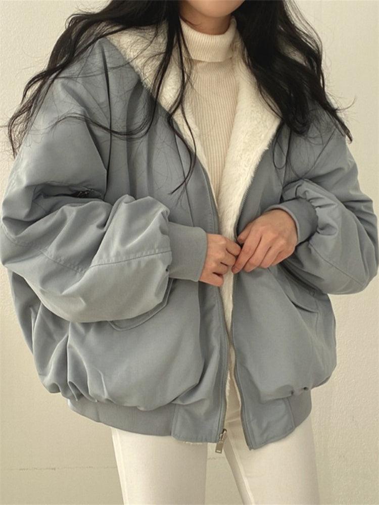 Ocean Stylish Oversized Bomber