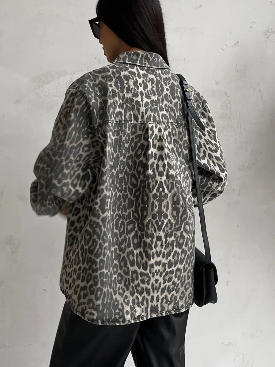 Tahlia Elegant Leopard Jacket