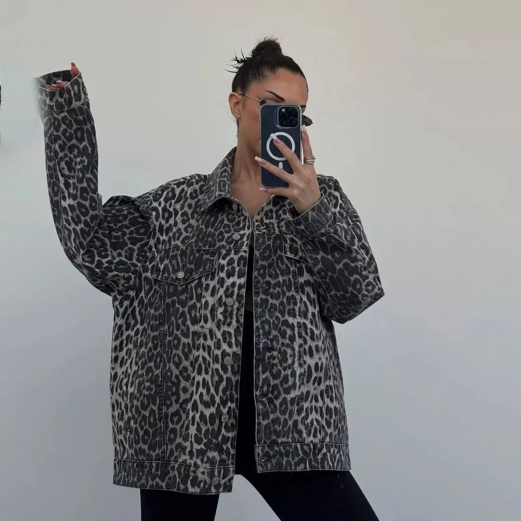 Tahlia Elegant Leopard Jacket