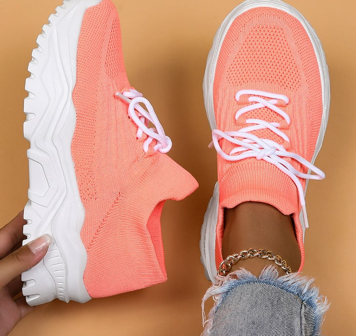 Heidi Stylish White Sneakers