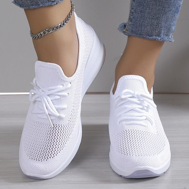HAZEL - BREATHABLE KNIT ORTHOPAEDIC CASUAL SNEAKERS