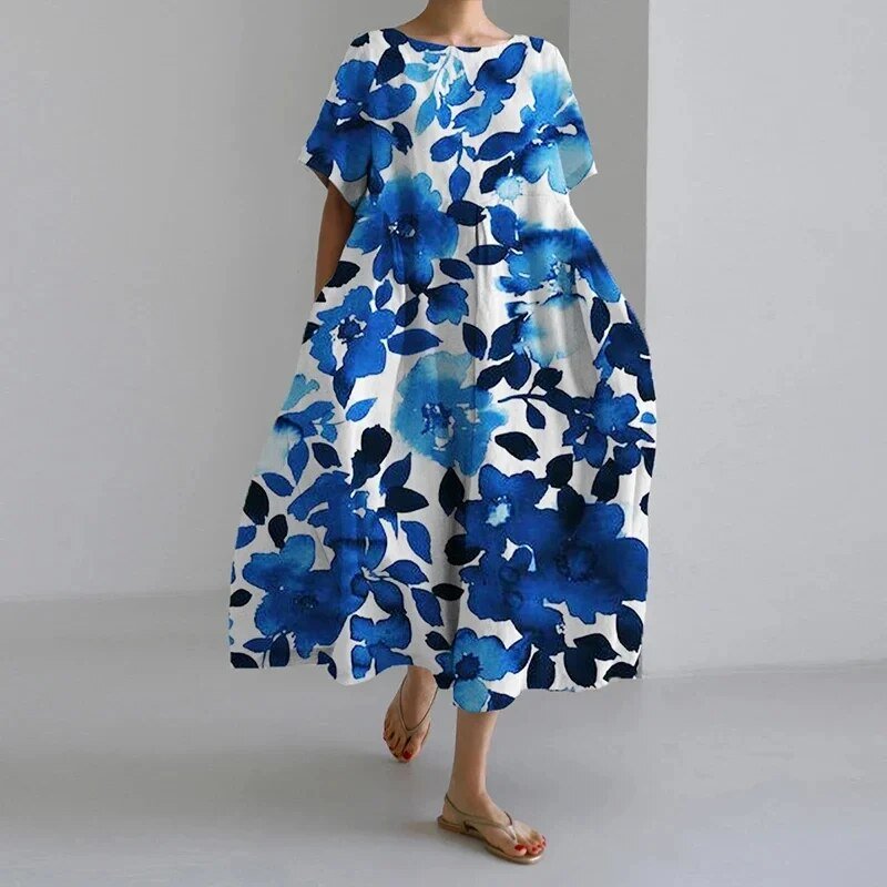 Boho Floral Maxi Dress