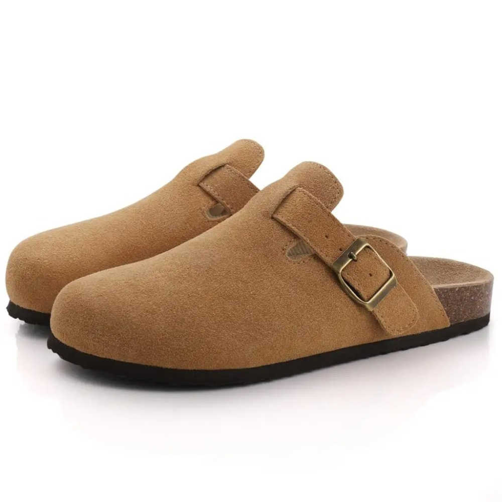 Brooklyn Stylish Slip-On Cork Sandals