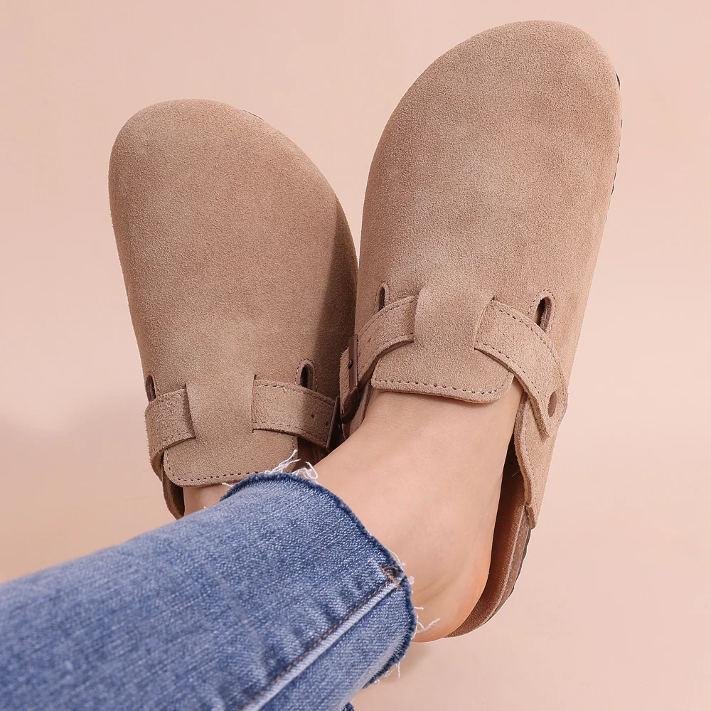 Brooklyn Stylish Slip-On Cork Sandals