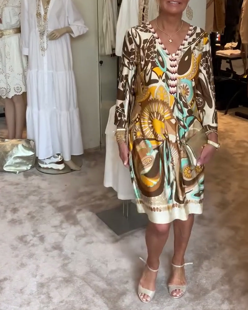Mariane Bold Print Dress