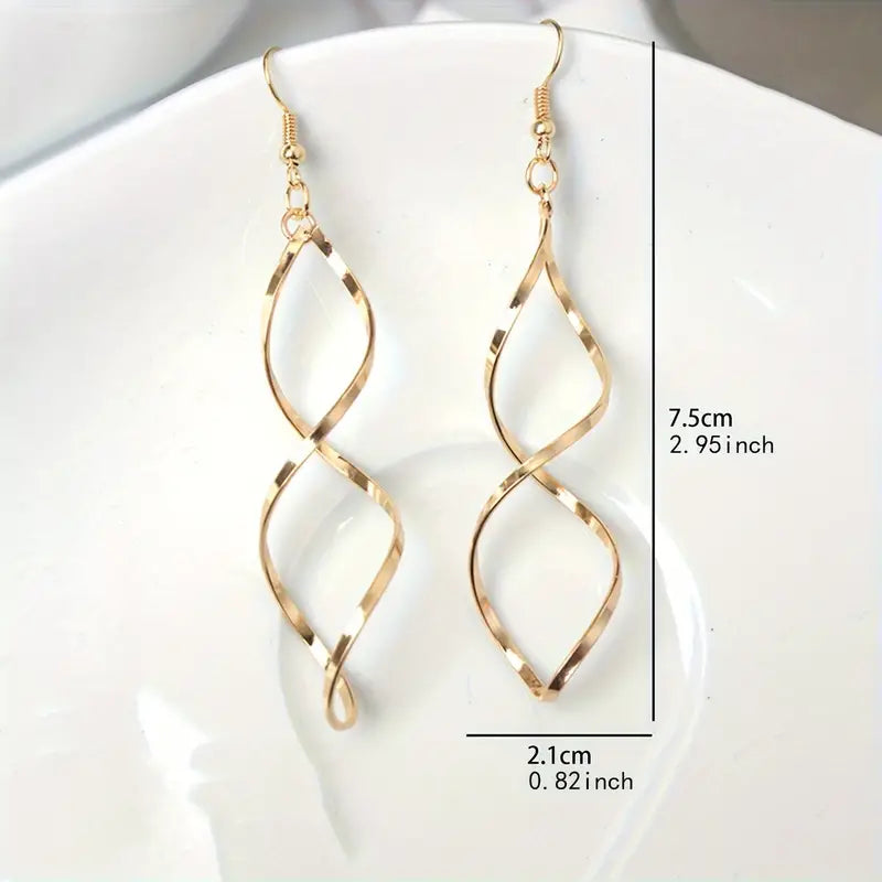 Lisa Spiral Earrings