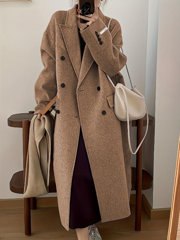 Fiona | Overcoat with notched collar