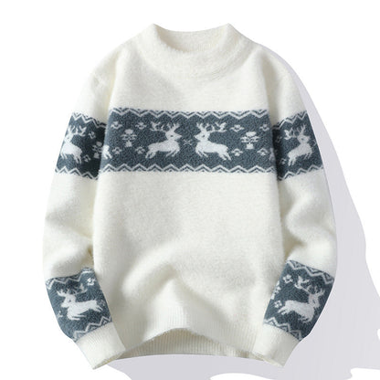 Canjawood Half-Turtleneck Sweater