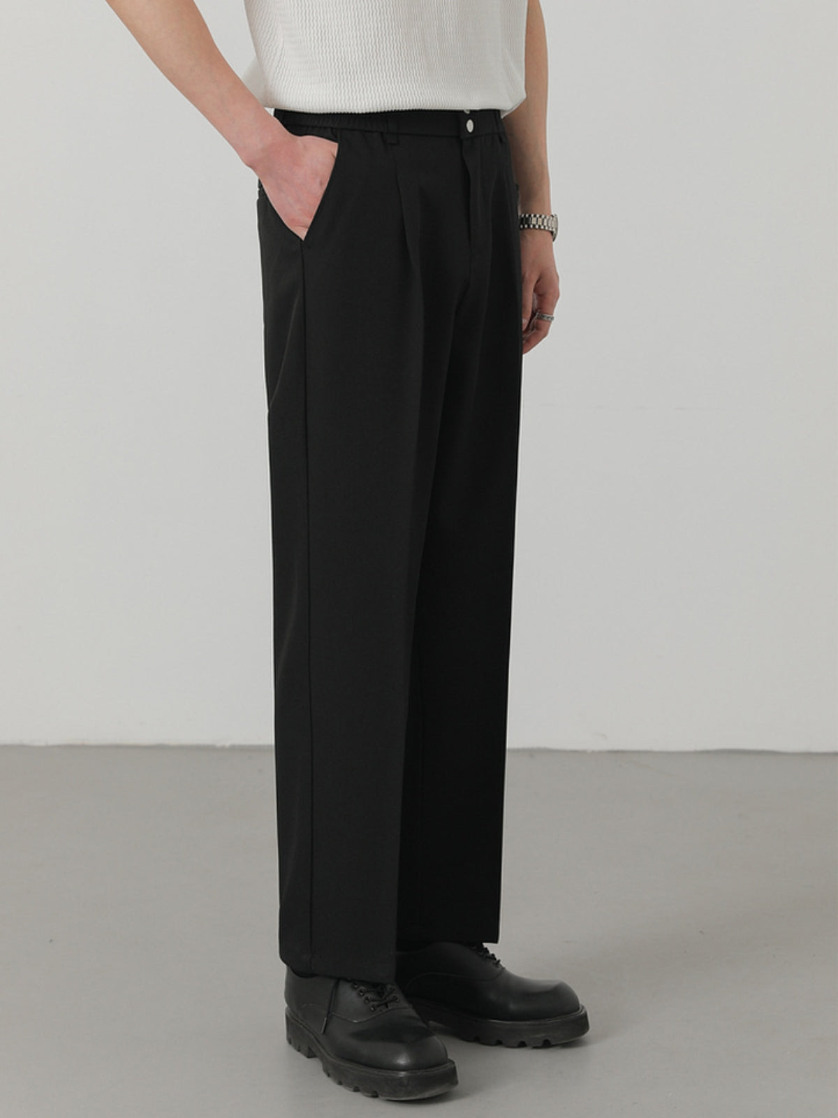 Giancarlo Bellini™ | Luxe Relaxed Casual Trousers