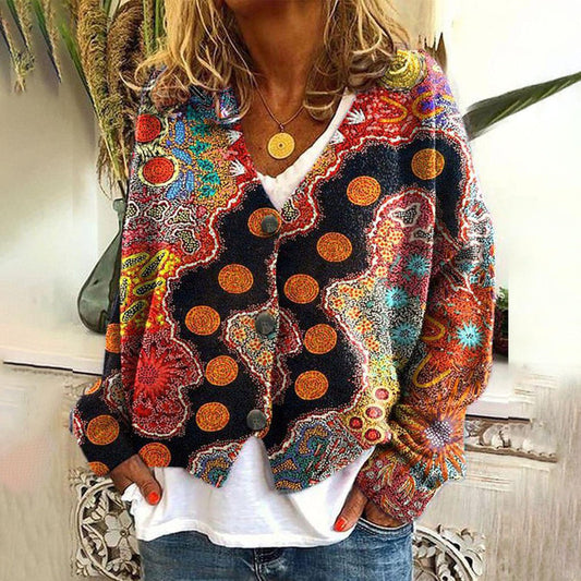 Colourful Knitted Sweater
