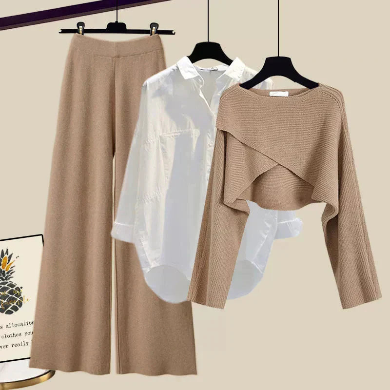 LOISA - CASHMERE THREE-PIECE SET