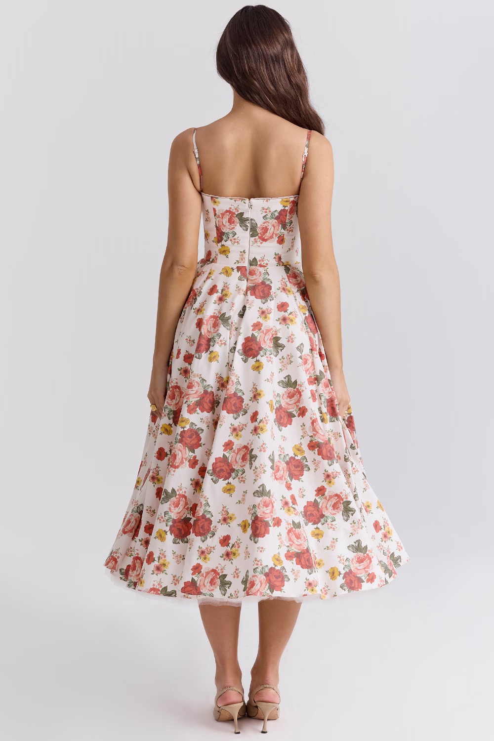 Amelia Bustier Midi Dress