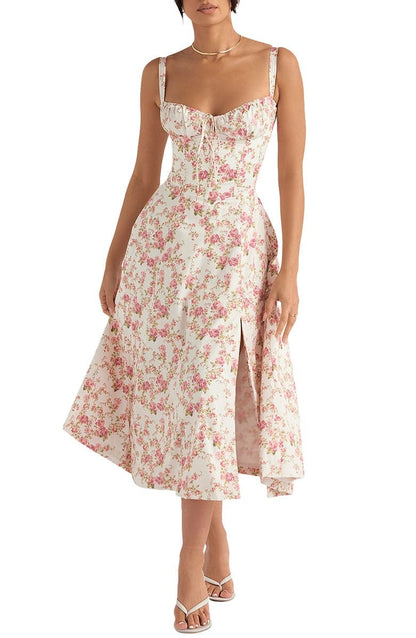 Freya Floral Midi Dress