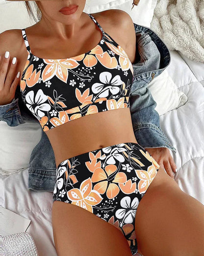 Zara | Floral Swimsuit