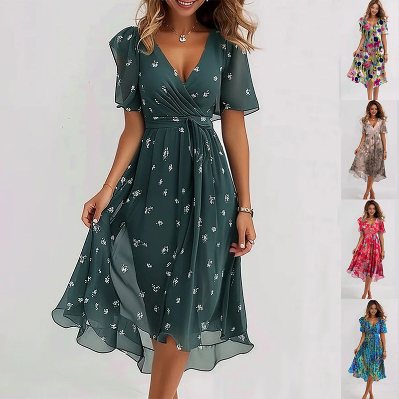 Nallely Floral Dress